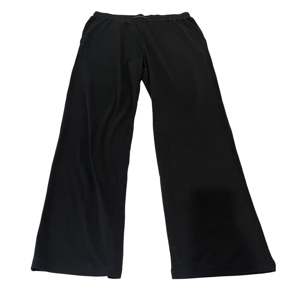 16-49 LAHGO Lunya Men's Restore Wide Leg Sleep Pants Black Large